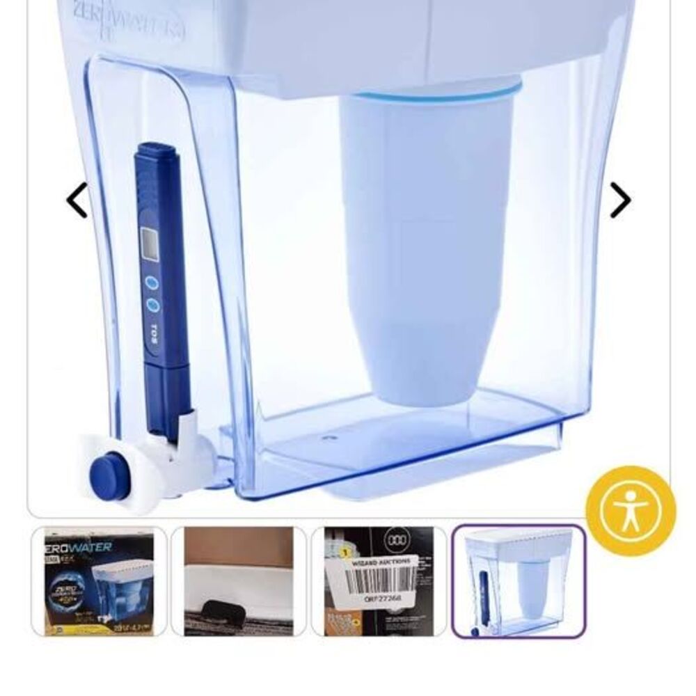 ZeroWater 20-Cup Ready-Pour 5-Stage Water Filter D
